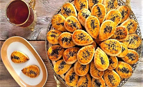 طرز تهیه نان چای قزوینی